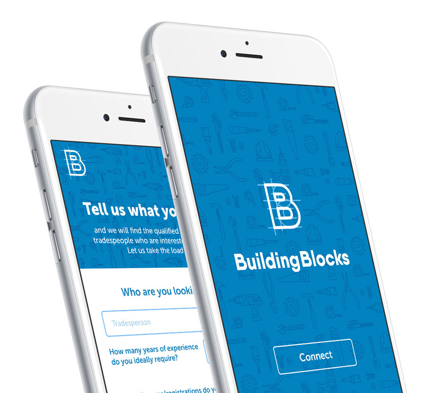 building blocks mobile web design
